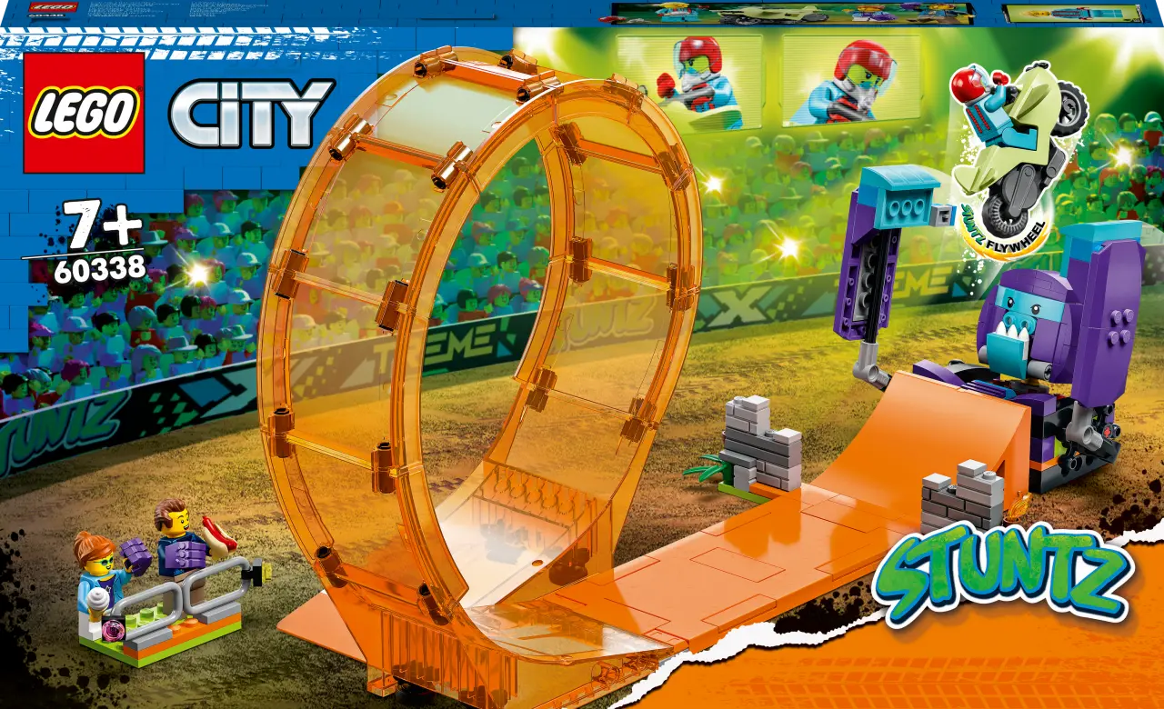 LEGO® 60338 CITY Šimpanzės smūgių kaskadinė kilpa