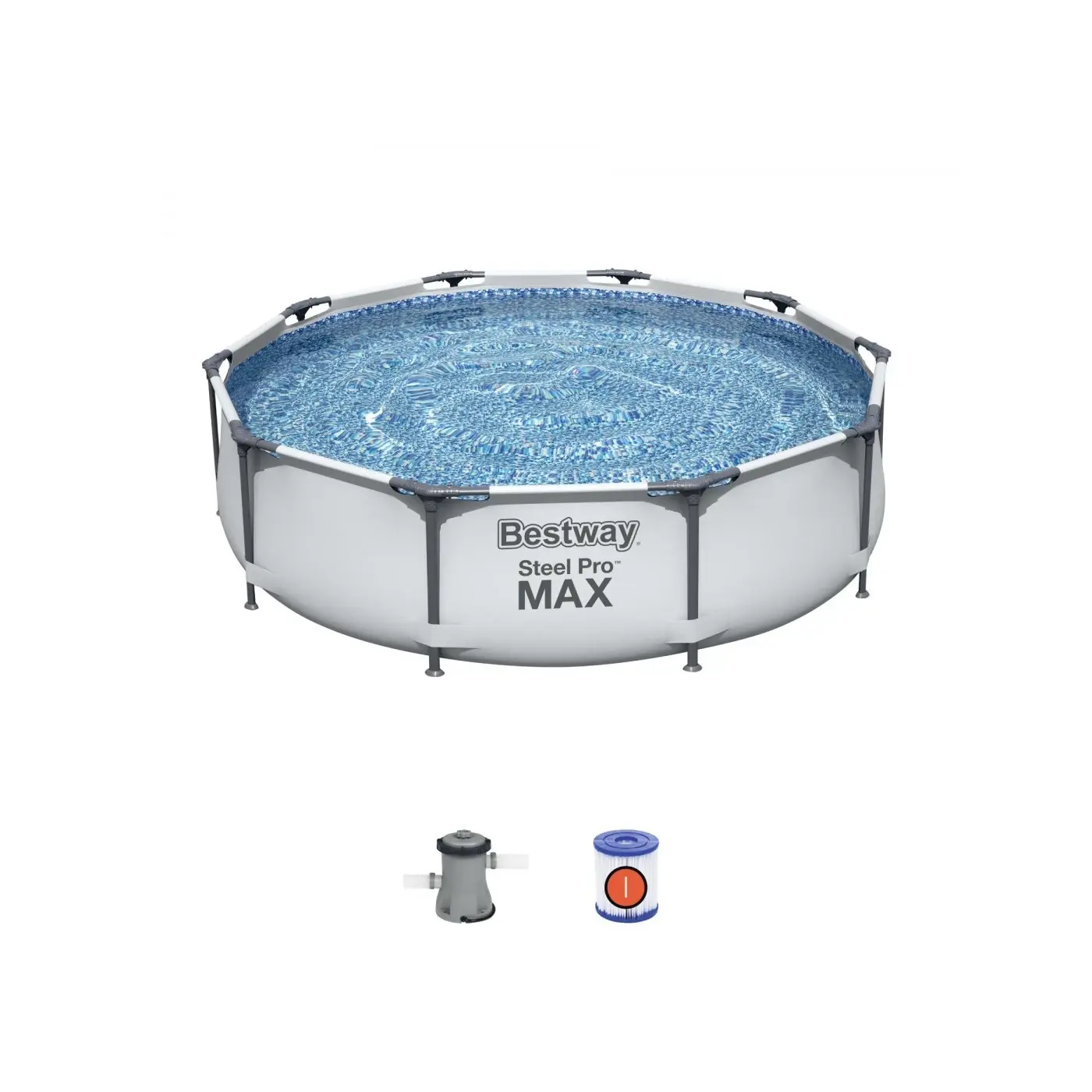 Karkasinis baseinas 305x76cm SteelPRO 3 in 1 BESTWAY