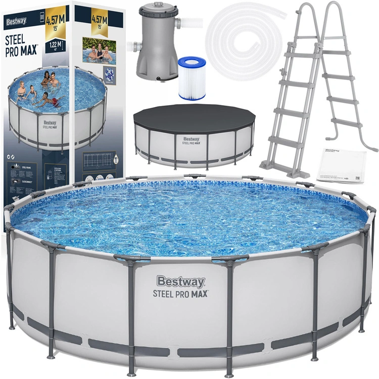 Karkasinis lauko baseinas Bestway  457x122cm 10in1, 56438
