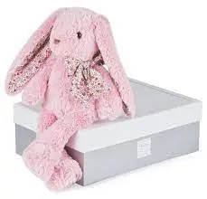 DOUDOU ET COMPAGNIE pliušinis rožinis kiškis 40 cm, HO2435