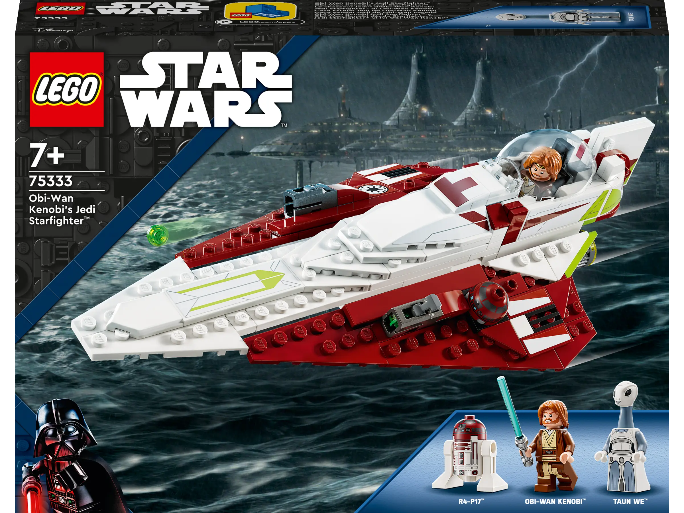 LEGO® 75333 STAR WARS™ Obi-Wan Kenobi džedajų erdvėlaivis™