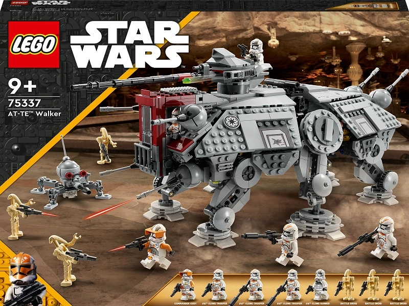 LEGO® 75337 STAR WARS™ AT-TE™ vaikštūnas