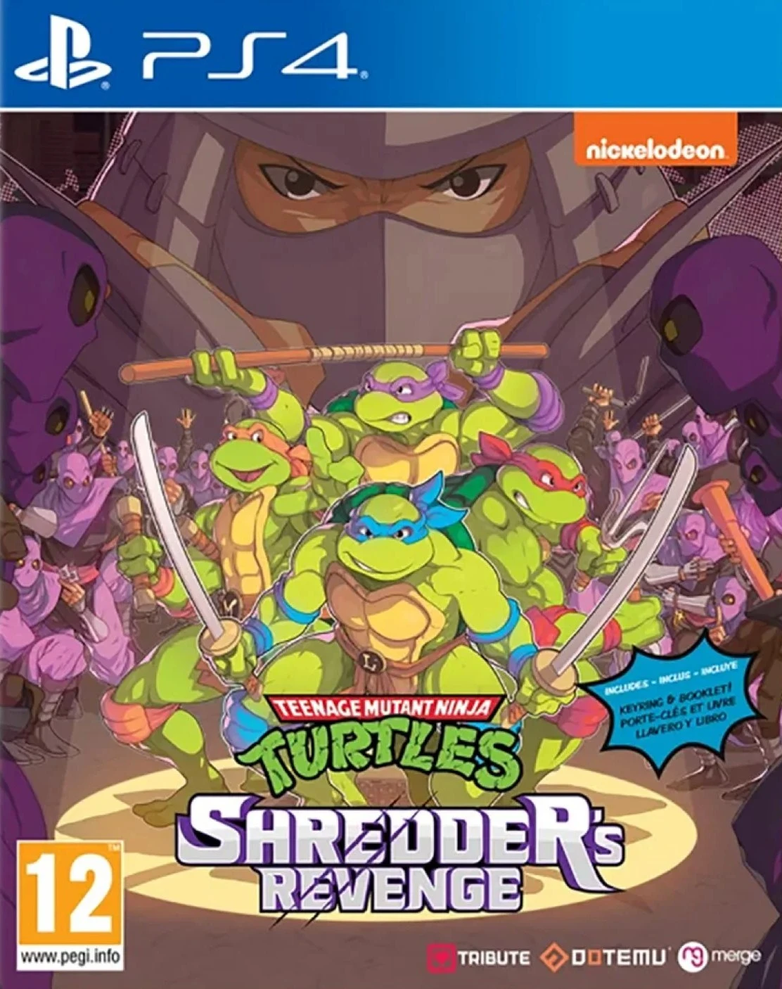 Kompiuterinis žaidimas Teenage Mutant Ninja Turtles: Shredder's Revenge PS4