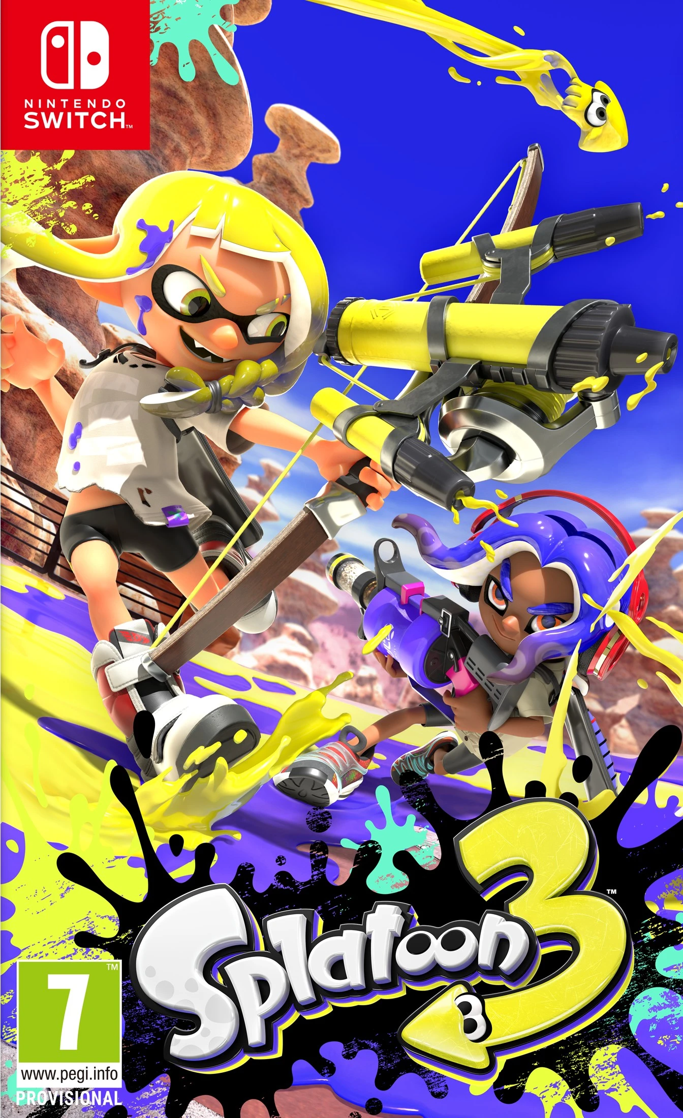 Kompiuterinis žaidimas Splatoon 3 Nintendo Switch