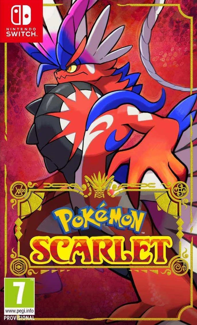 Kompiuterinis žaidimas Pokemon Scarlet Nintendo Switch