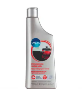 Stiklo keramikos paviršių valiklis - kremas WPRO 250 ml