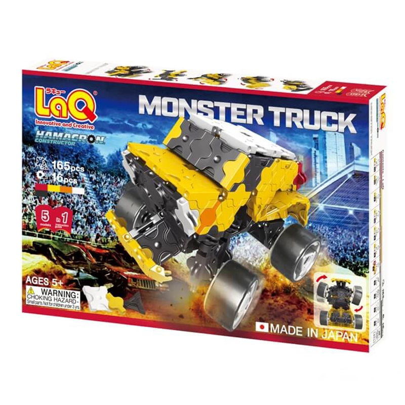 Japoniškas konstruktorius LAQ "Hamacron Constructor Monster Truck"