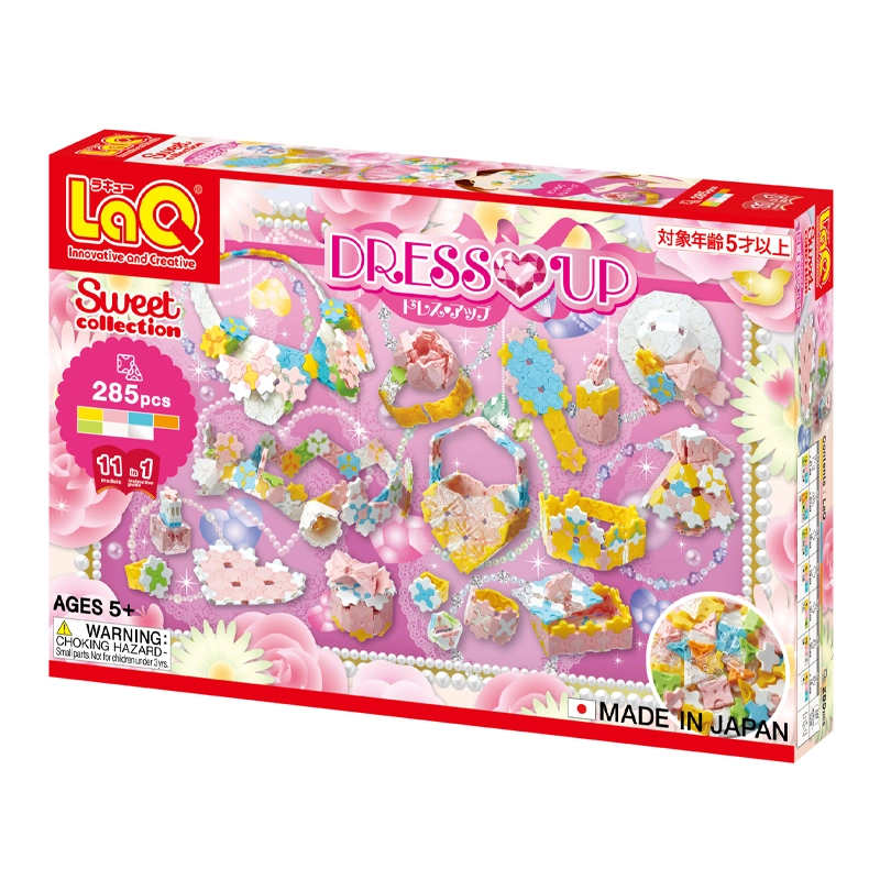 Japoniškas konstruktorius LaQ "Sweet Collection Dress Up"