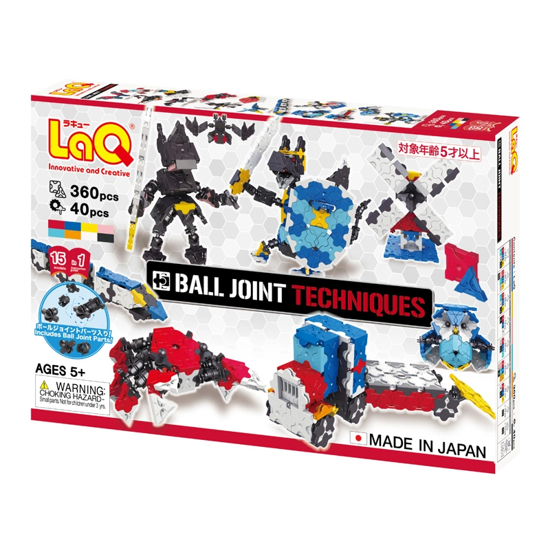 Japoniškas konstruktorius LaQ "BALL JOINT TECHNIQUES"