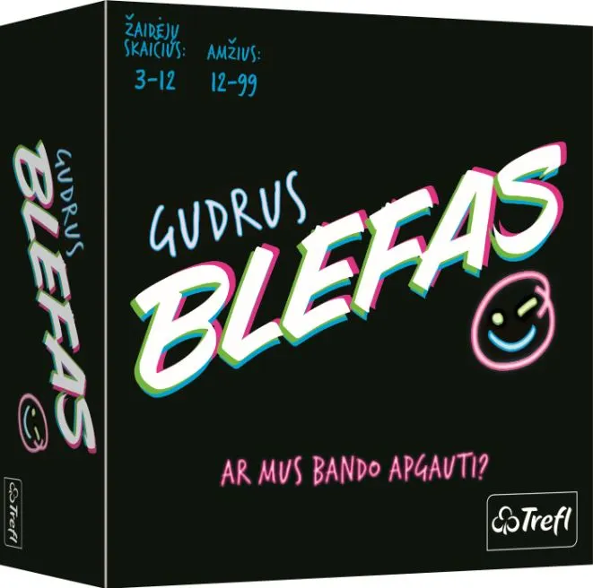 Stalo žaidimas TR Gudrus blefas LT