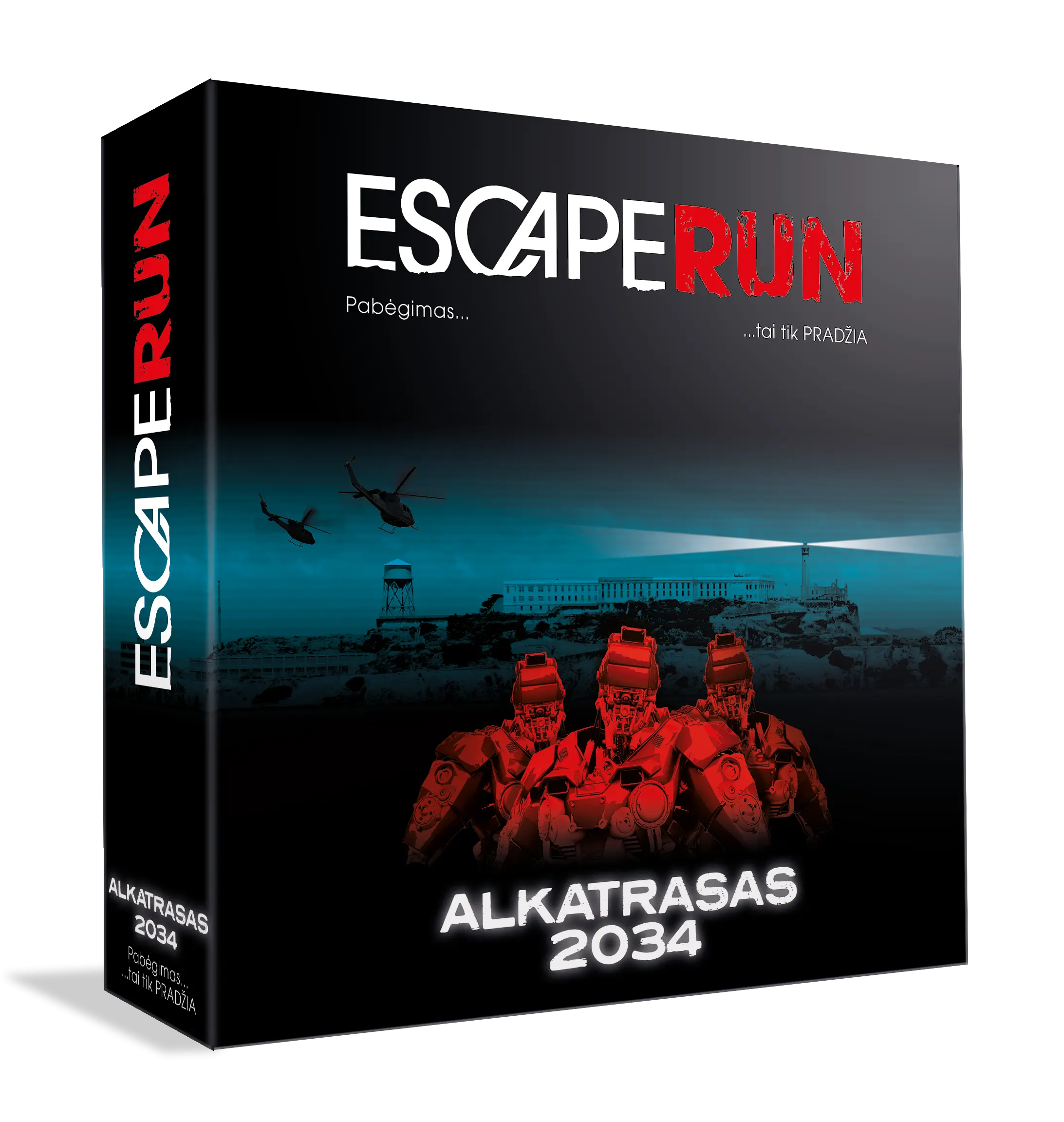 TAC Žaidimas „Pabėgimas iš Alkatraso 2034“, LT