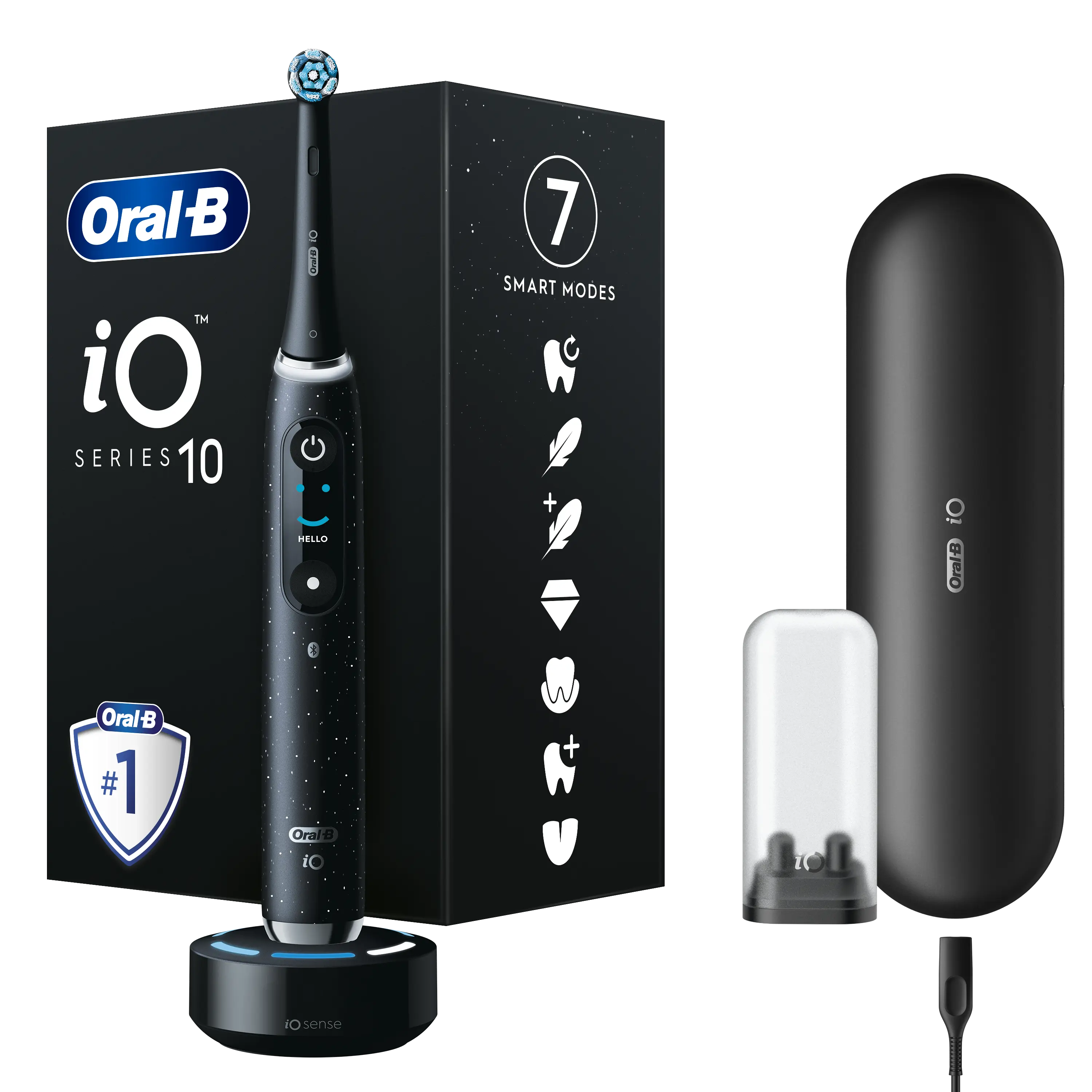 Dantų šepetėlis Oral-B iOM10.1B4.2AD Cosmic Black