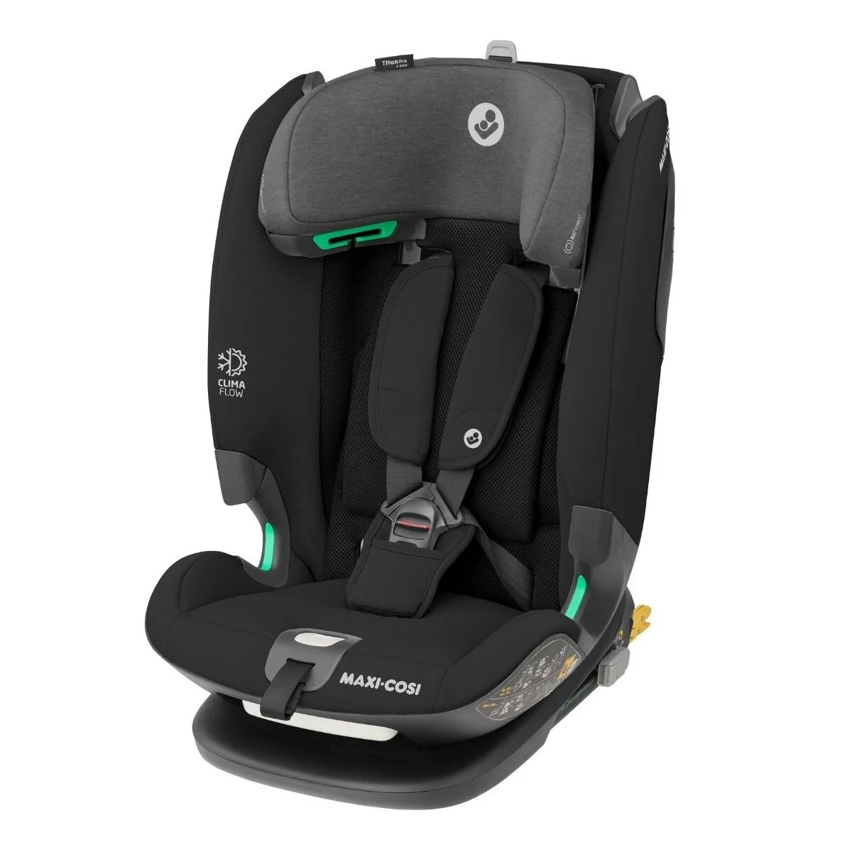 Automobilinė kėdutė Maxi Cosi Titan Pro i-Size, Authentic Black 9-36 kg
