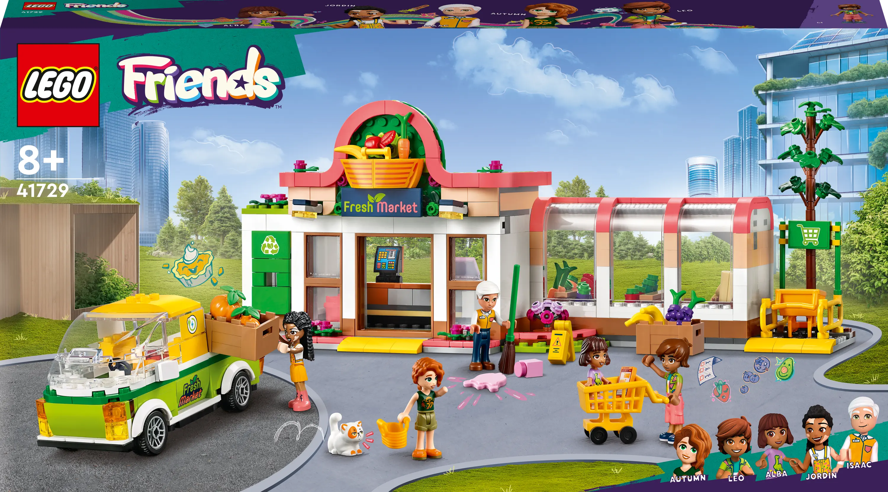 LEGO® 41729 FRIENDS Ekologiško maisto parduotuvė