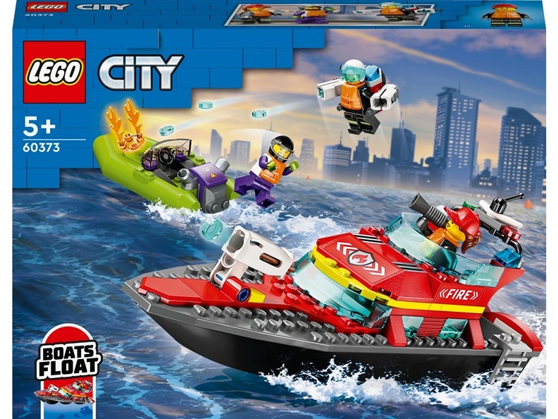 LEGO® 60373 CITY Ugniagesių kateris