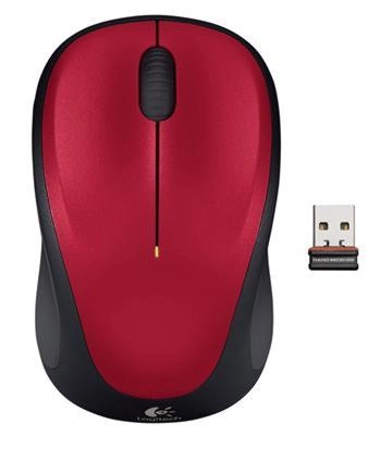 Pelė Logitech M235 Optical Red