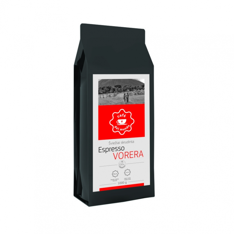 Kavos pupelės Espresso VORERA 1 kg