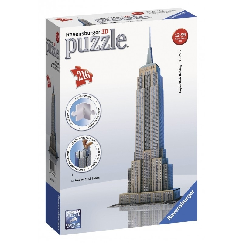 Ravensburger dėlionė "3D Puzzle Empire State Building - New York"