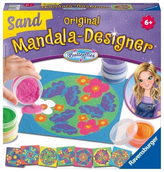 Ravensburger rinkinys - piešimas smėliu "Drugeliai"