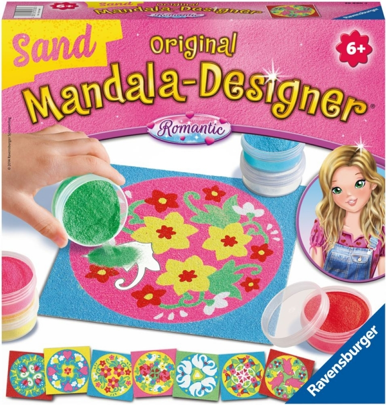 Ravensburger rinkinys - piešimas smėliu "Romantika"