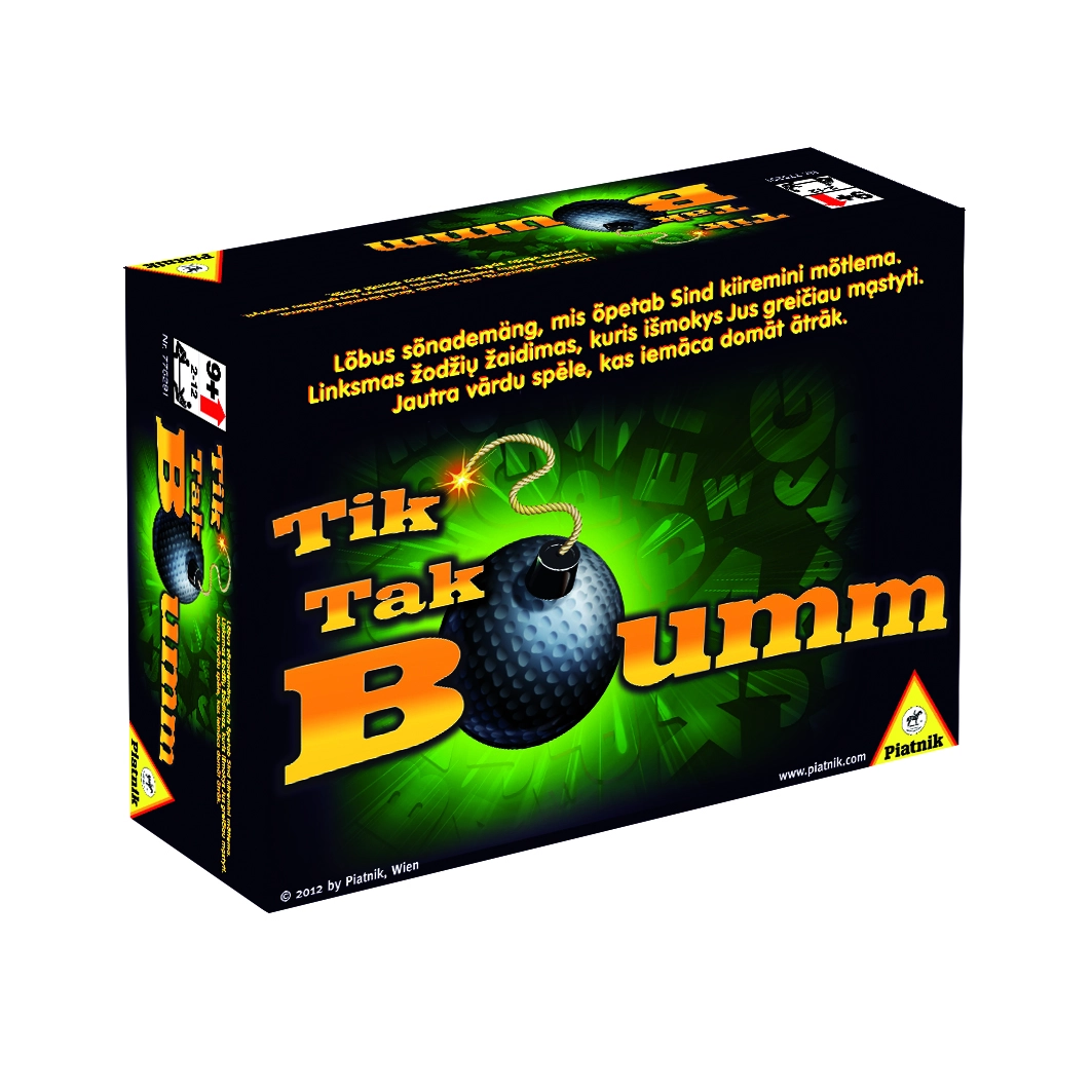 PIAT Žaidimas „Tik Tak Bumm“, LT/LV/EST