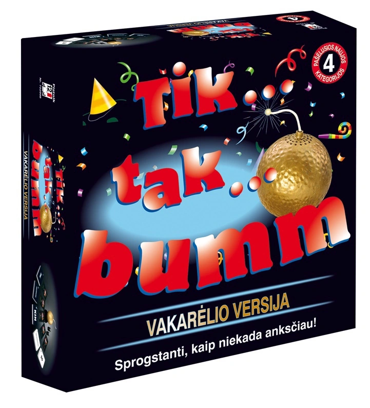 PIAT Žaidimas „Tik Tak Bumm vakarėlis“, LT