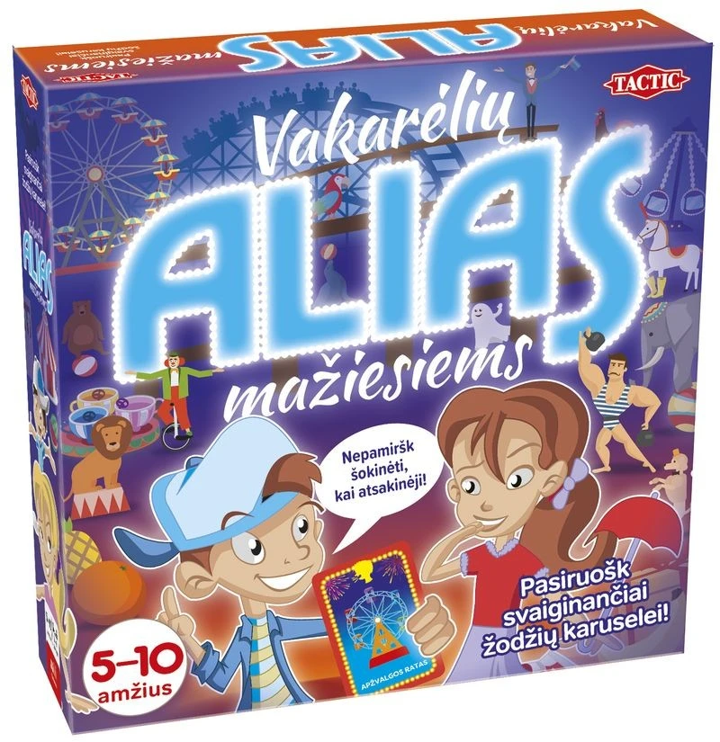 TAKTIKA Žaidimas mažiesiems „Vakarėlių Alias“, LT 54536