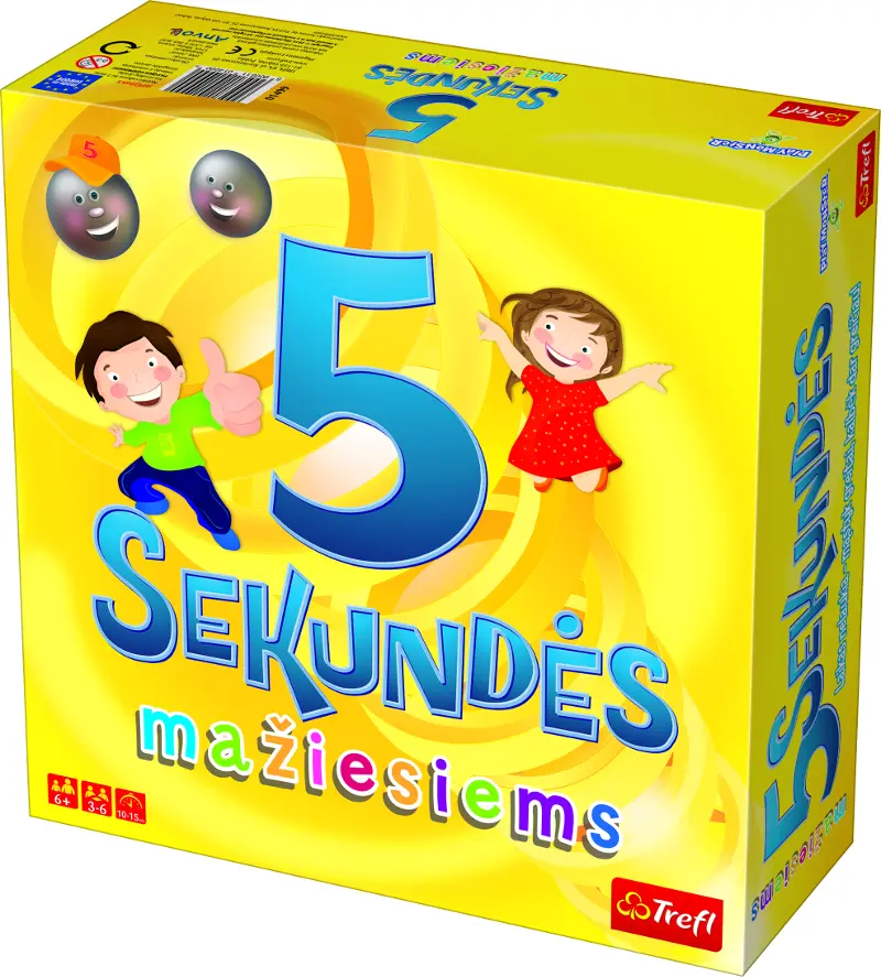 TR Žaidimas mažiesiems „5 sekundės“