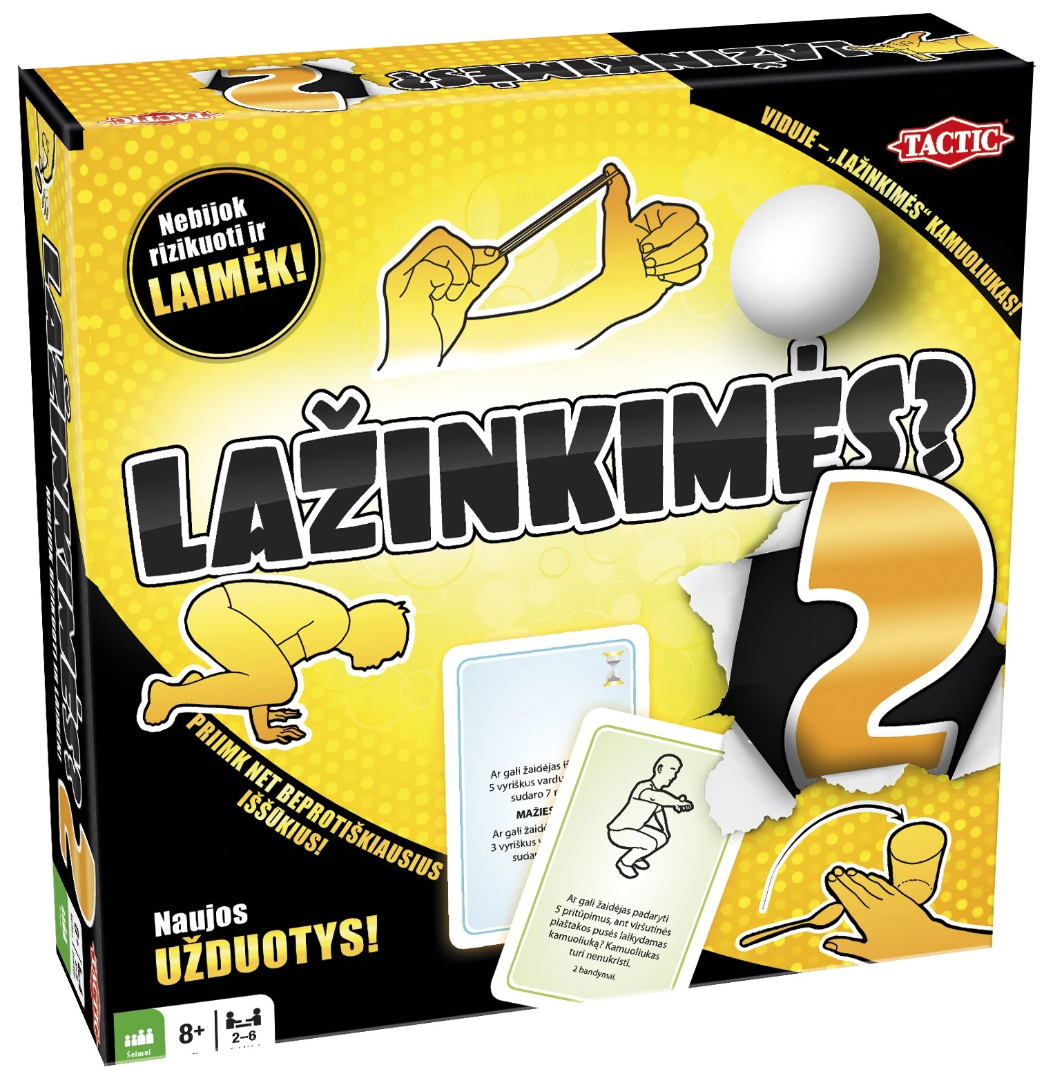 TAC Žaidimas „Lažinkimės? 2“, LT