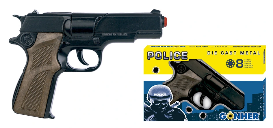 GONHER pistoletas policininko 8 šovinių, 125/6