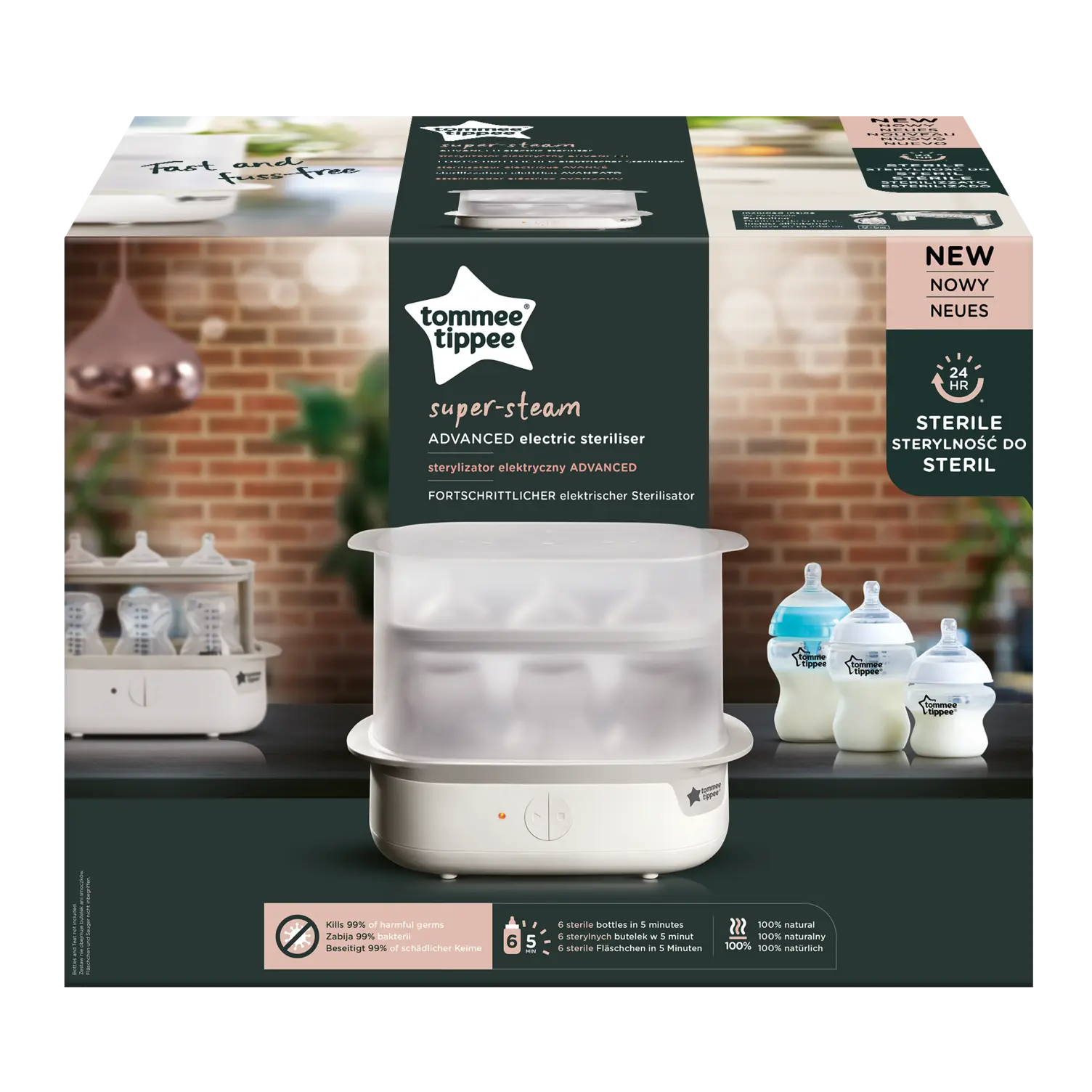 TOMMEE TIPPEE elektrinis sterilizatorius, 42323651