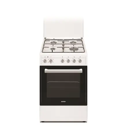 Dujinė viryklė su elektrine orkaite Simfer 5405SERBB