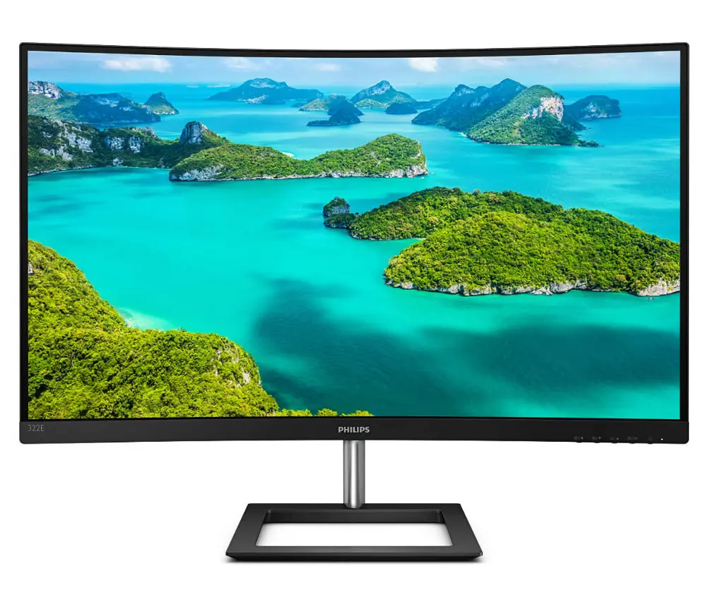 „Philips“ 322E1C/00 31,5 colio, VA, FHD, 16:9, 4 ms, 250 cd/m², juoda
