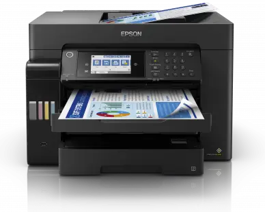 Epson EcoTank L15150 spalvotas, rašalinis, daugiafunkcis spausdintuvas, A3+, Wi-Fi, juodas