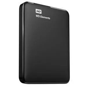 Išorinis HDD | Western Digital | Nešiojami elementai | 4 TB | USB 3.0 | Spalva juoda | WDBU6Y0040BBK-WESN