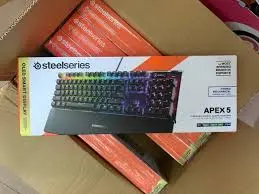 Žaidimų klaviatūra SteelSeries Apex 5 US 64532