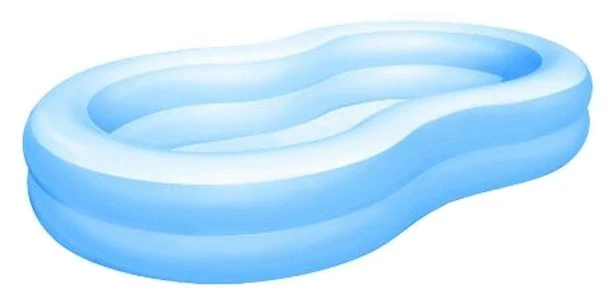 BESTWAY baseinas šeimai Lagūna 262cm x 157cm x 46cm, 54117B