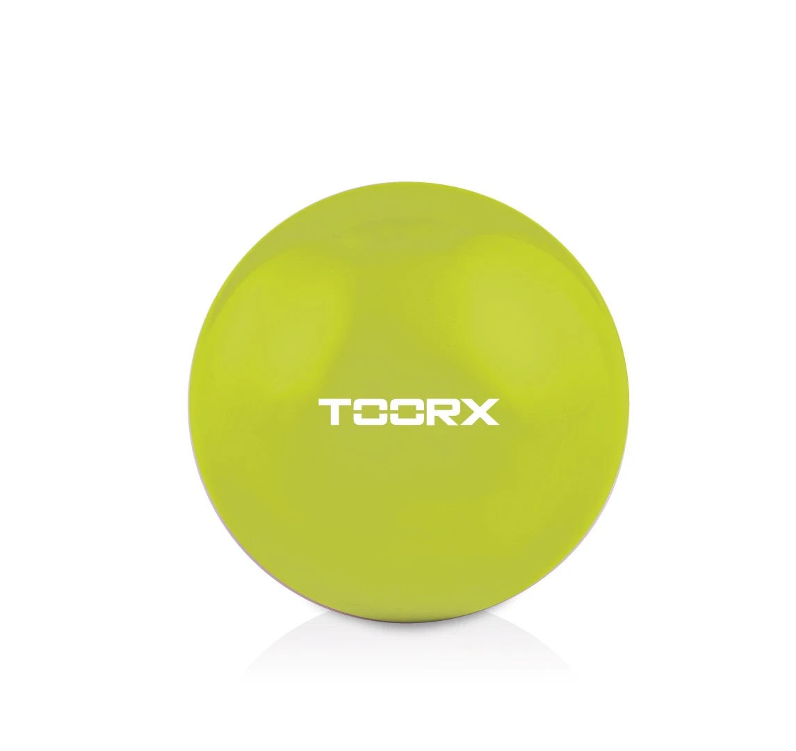 Svorinis kamuolys Toorx AHF065 1kg lime green