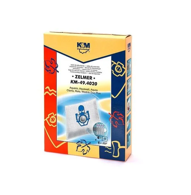 Dulkių siurblio maišeliai K&M AEG GR 28 (4 vnt.)