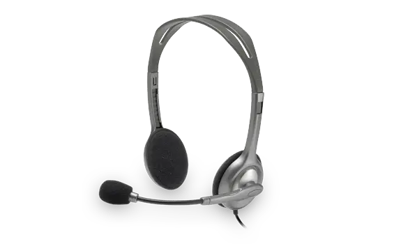 Ausinės LOGITECH Ausinės Stere H111 Grey