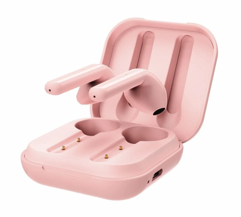 Ausinės Swissten FlyPods Pink