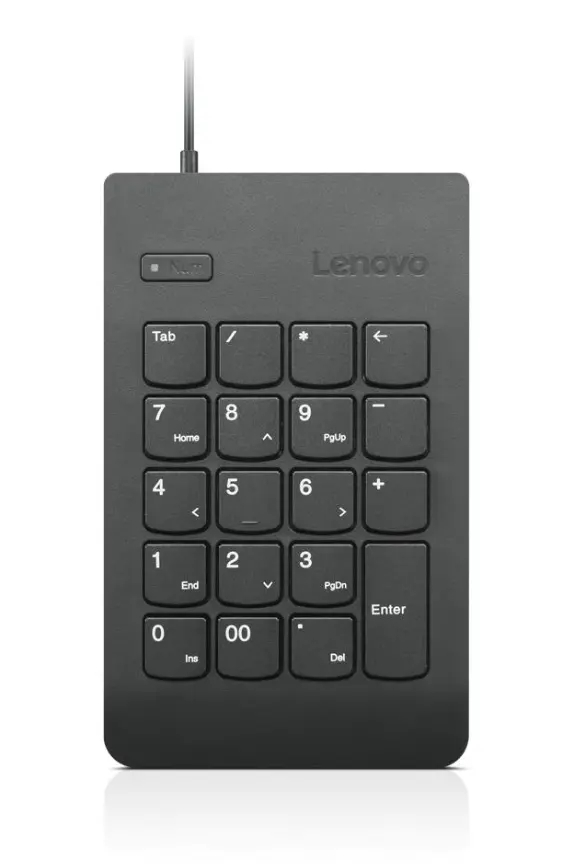 Skaičių klaviatūra Lenovo Gen II 4Y40R38905, Juoda