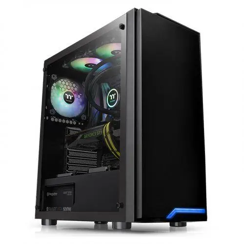 Dėklas|THERMALTAKE|CA-1L4-00M1WN-02|MidiTower|ATX|MicroATX|MiniITX|Spalva juoda|CA-1L4-00M1WN-02