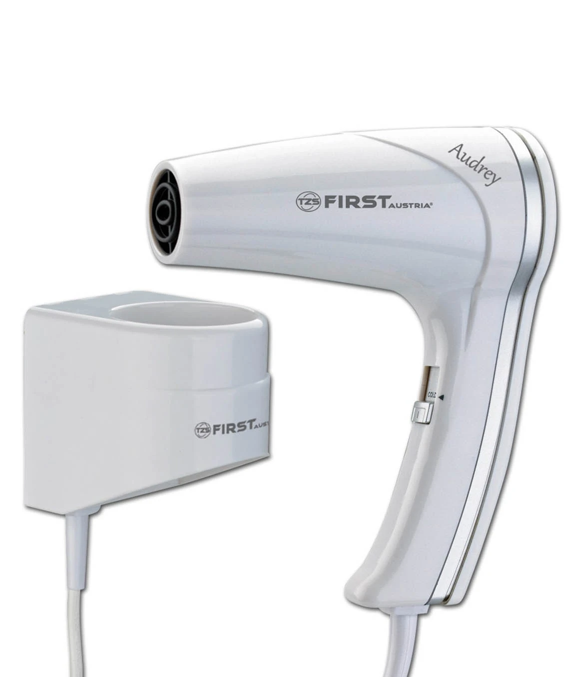Plaukų džiovintuvas su sieniniu laikikliu First Austria FA- 5655-1
