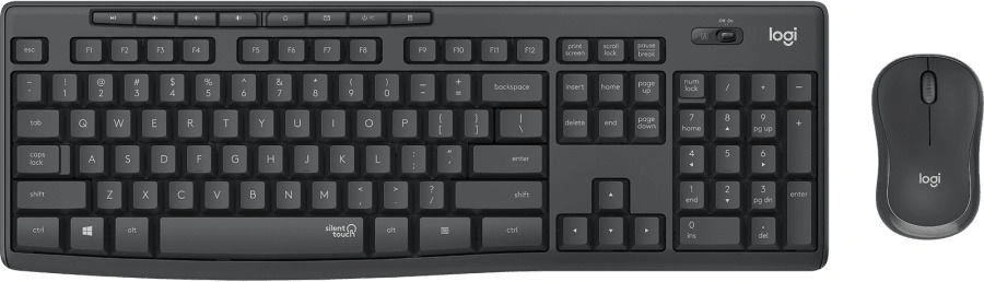 Klaviatūra ir pelė Logitech MK295 Graphite (ENG)