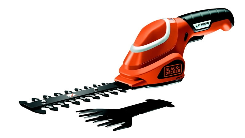 Akumuliatorinės žolės žirklės Black+Decker GSL700