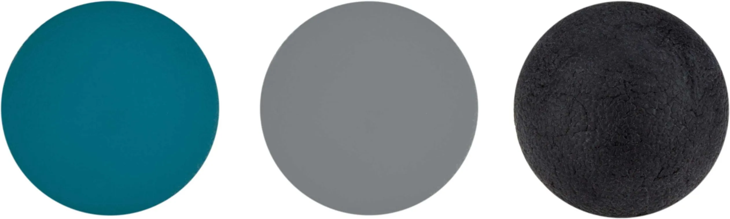 Masažinis kamuoliukas AVENTO 42RA D5.0cm 3vnt Blue/ Grey/ Black