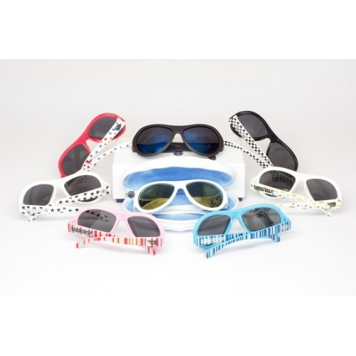 Akiniai nuo saulės POLARIZED BABIATORS, pilka "Camo Gray" (0-3m)