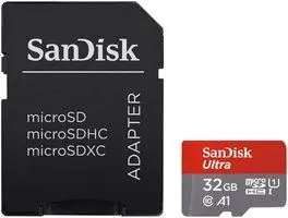 MEMORY MICRO SDXC 32GB UHS-I/SDSQUA4-032G-GN6IA SANDISKAS