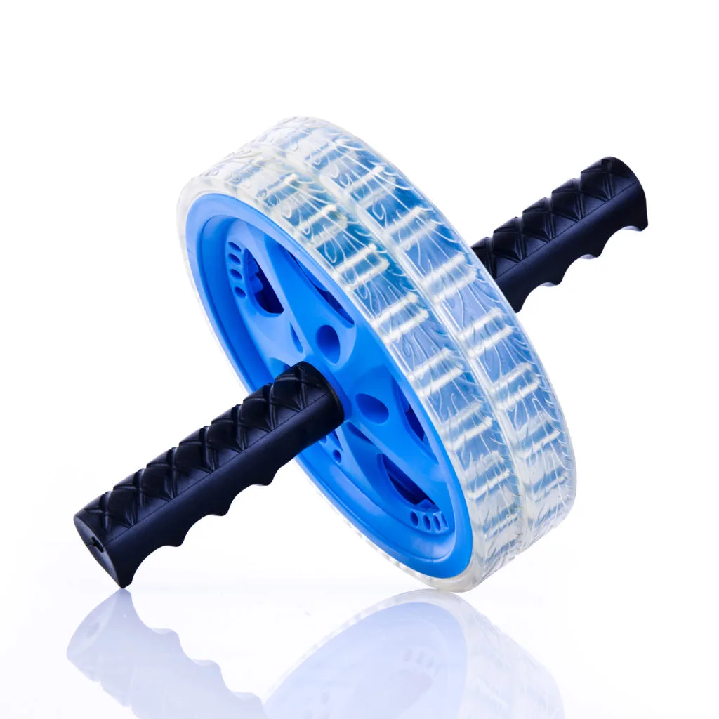 Spokey TWIN B II Double Roller, One size, Blue/black